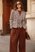 Houndstooth Pearl Twinset