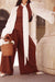 Brown Tailored Set