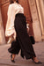 Black Tailored Wrap Trousers