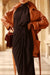 Black Midi Wrap Skirt