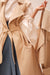 Cream Cotton French Trench