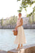 White Full Wrap Skirt