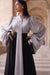 Grey Baroque Blouse