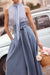 Blue Polka Dot Marquise Blouse