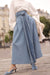 Denim Tailored Wrap Trousers