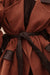 Brown Cascade Coat