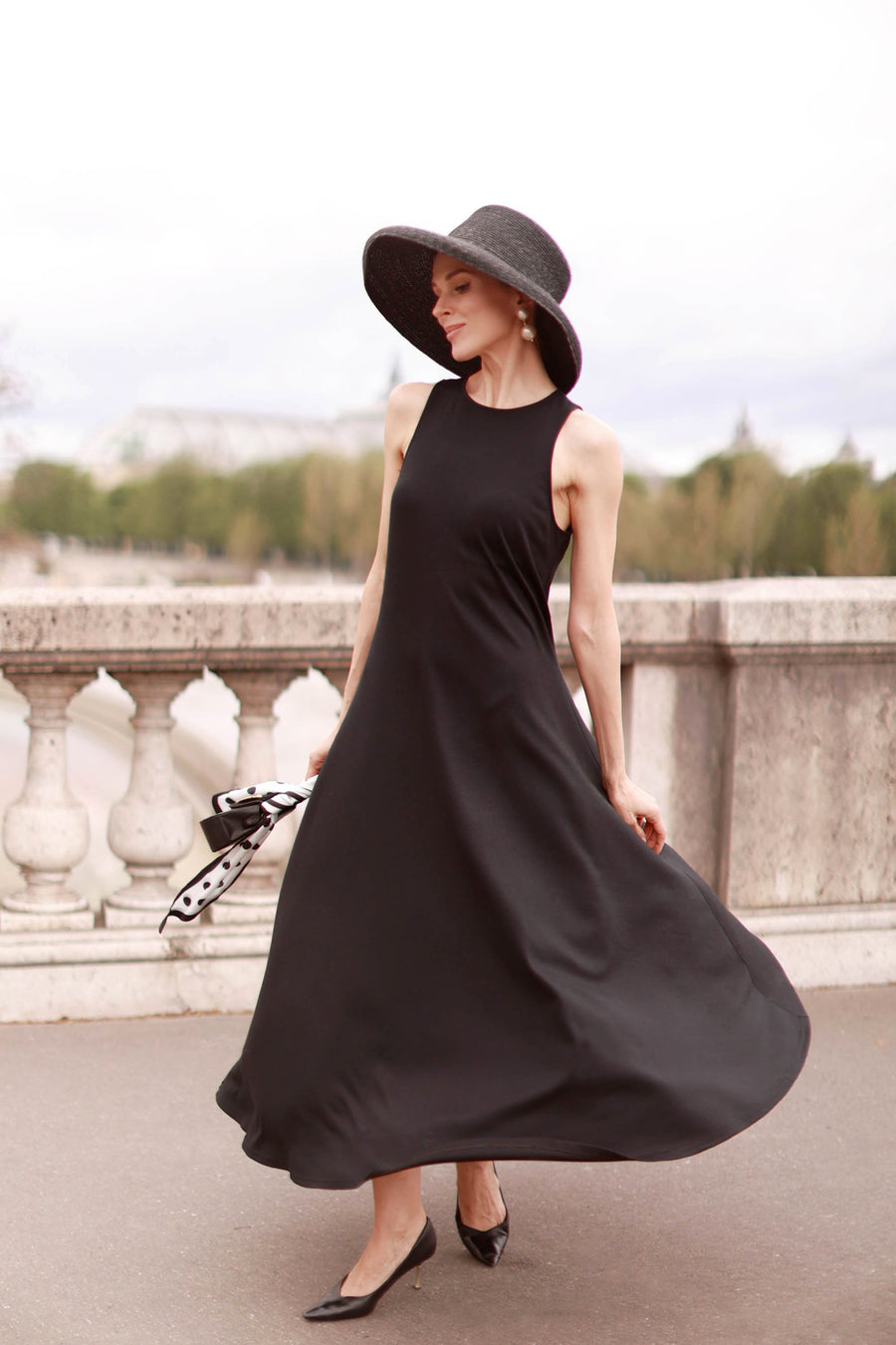 Black Swing Dress