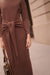 Brown Sweater Dress