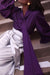 Dubai Purple Baroque Blouse