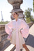 Powder Pink Baroque Blouse