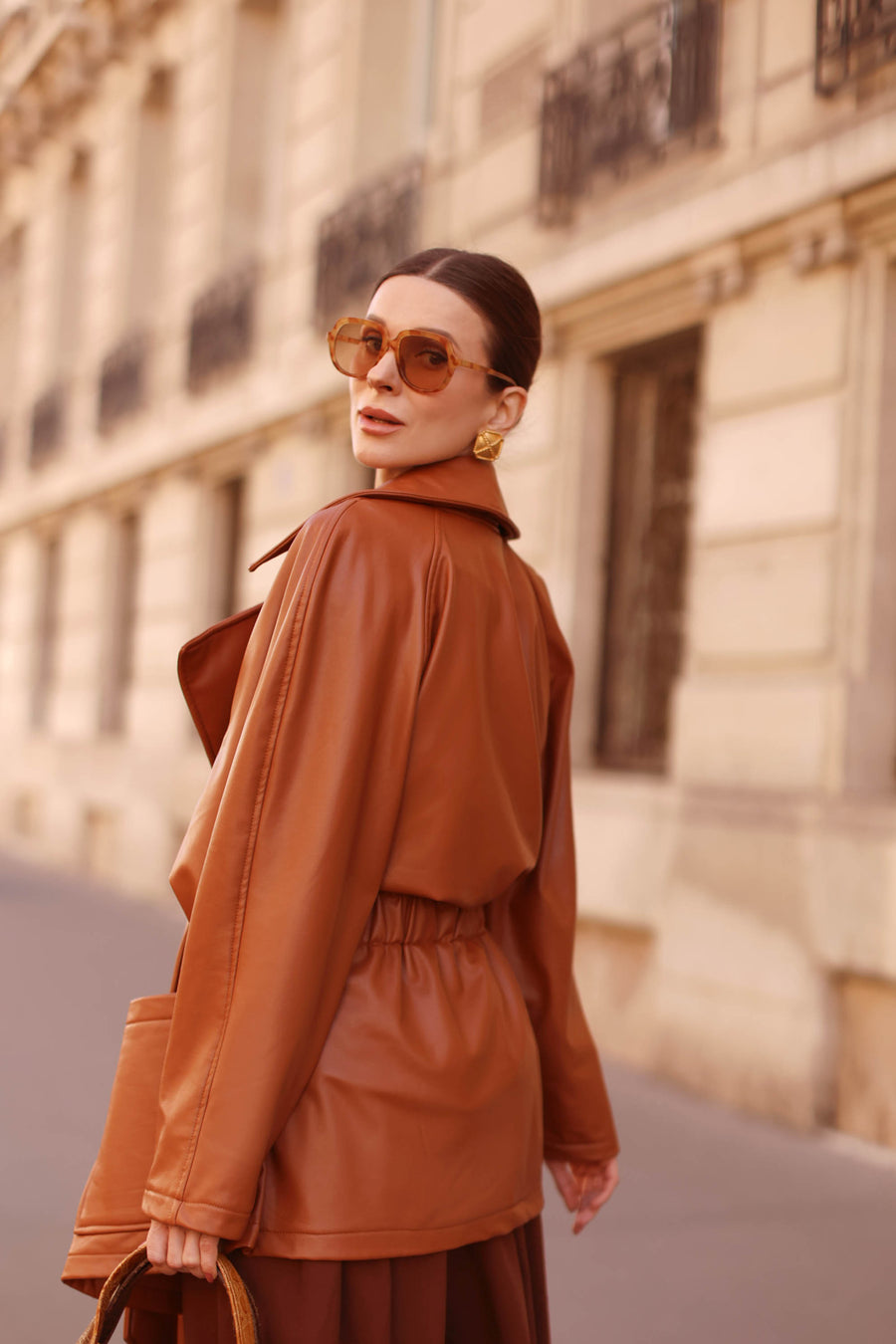 Camel Wrap Jacket