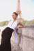  Draped Halter Dress 