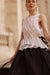 Sheer Silk Orsay Blouse