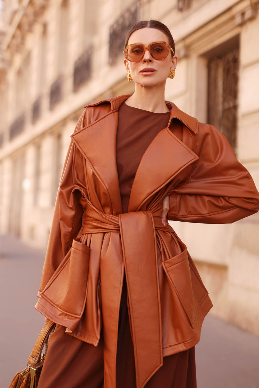 Camel Wrap Jacket