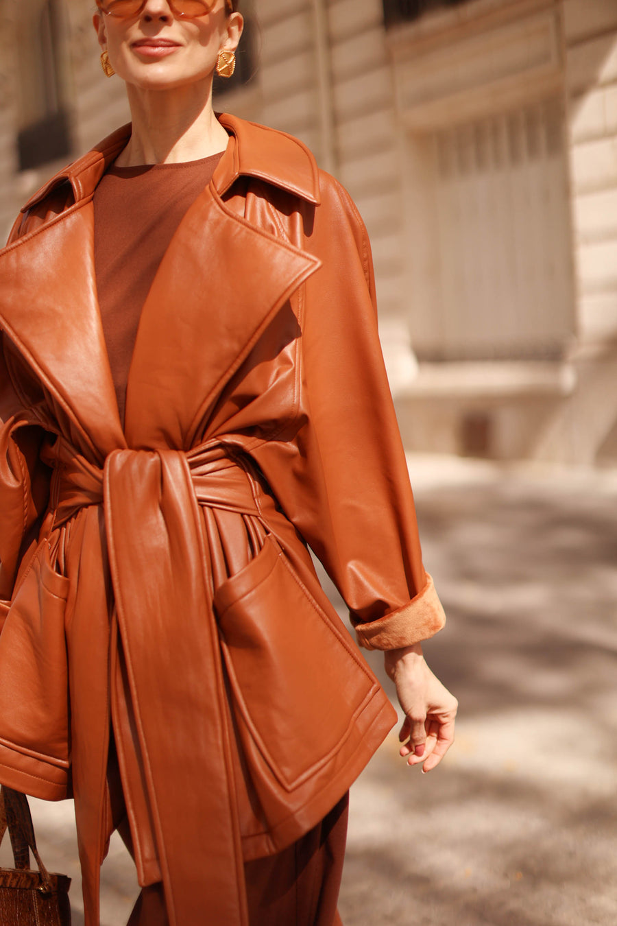 Camel Wrap Jacket