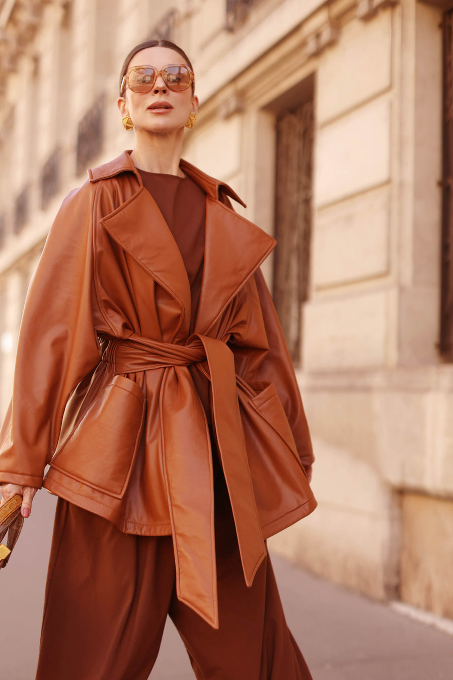 Camel Wrap Jacket