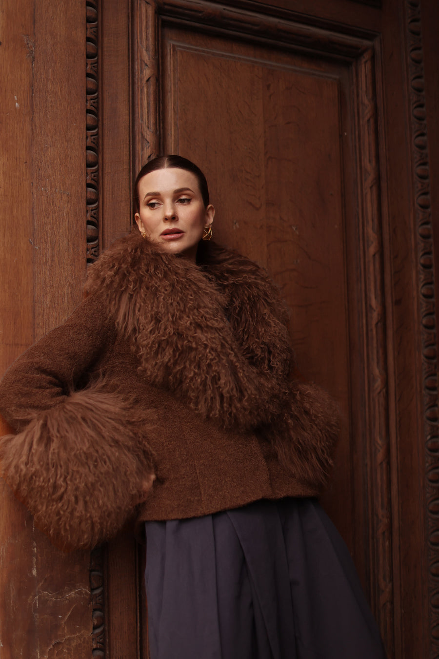 Chambord Brown Coat