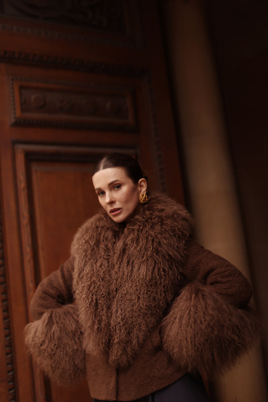 Chambord Brown Coat