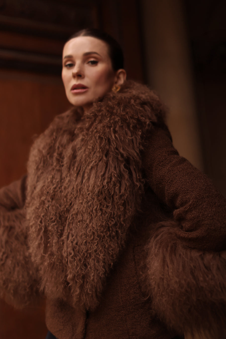 Chambord Brown Coat