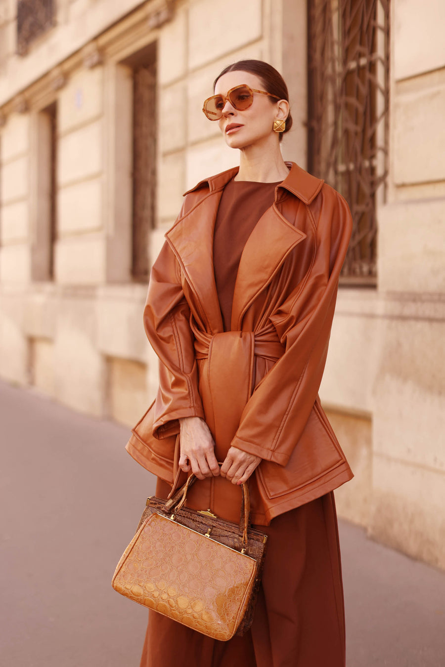 Camel Wrap Jacket