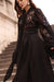 Black Lace Baroque Blouse