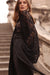 Black Lace Baroque Blouse