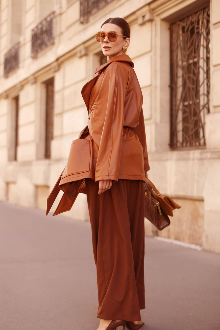 Camel Wrap Jacket
