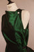 Green Taffeta Orsay Blouse