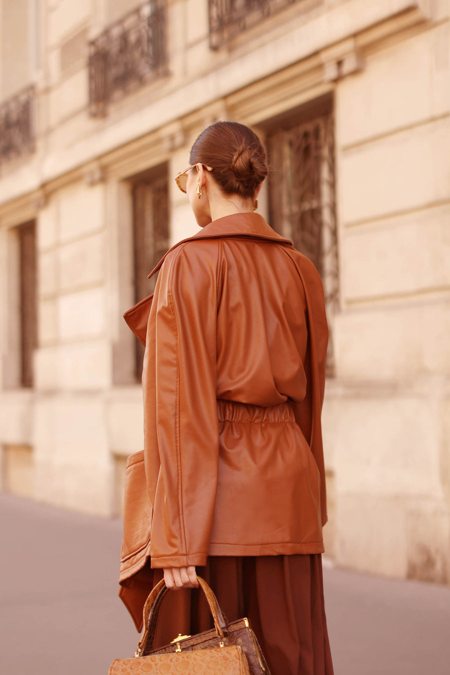Camel Wrap Jacket