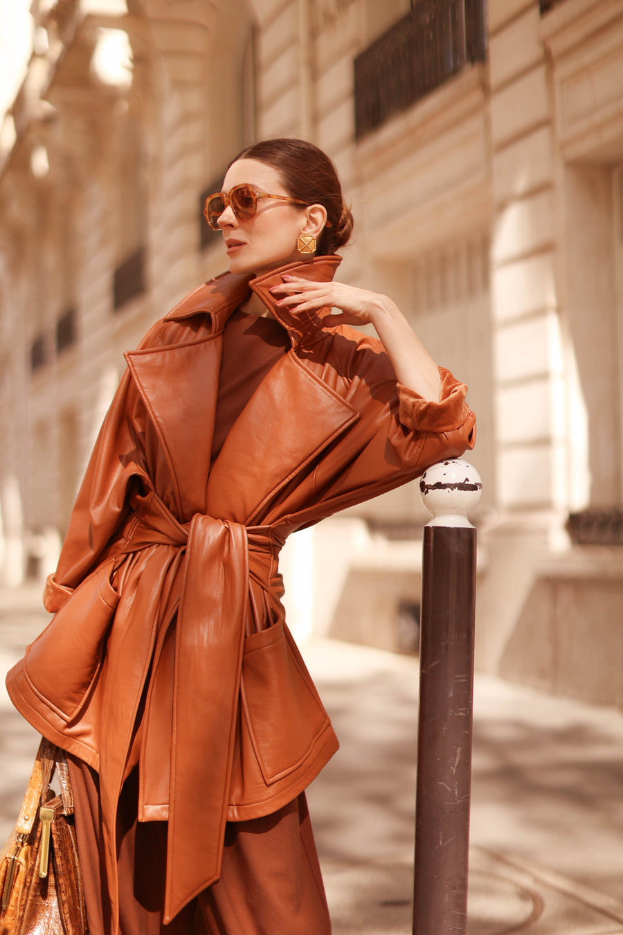 Camel Wrap Jacket