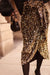  Gold Sequin Wrap Skirt 