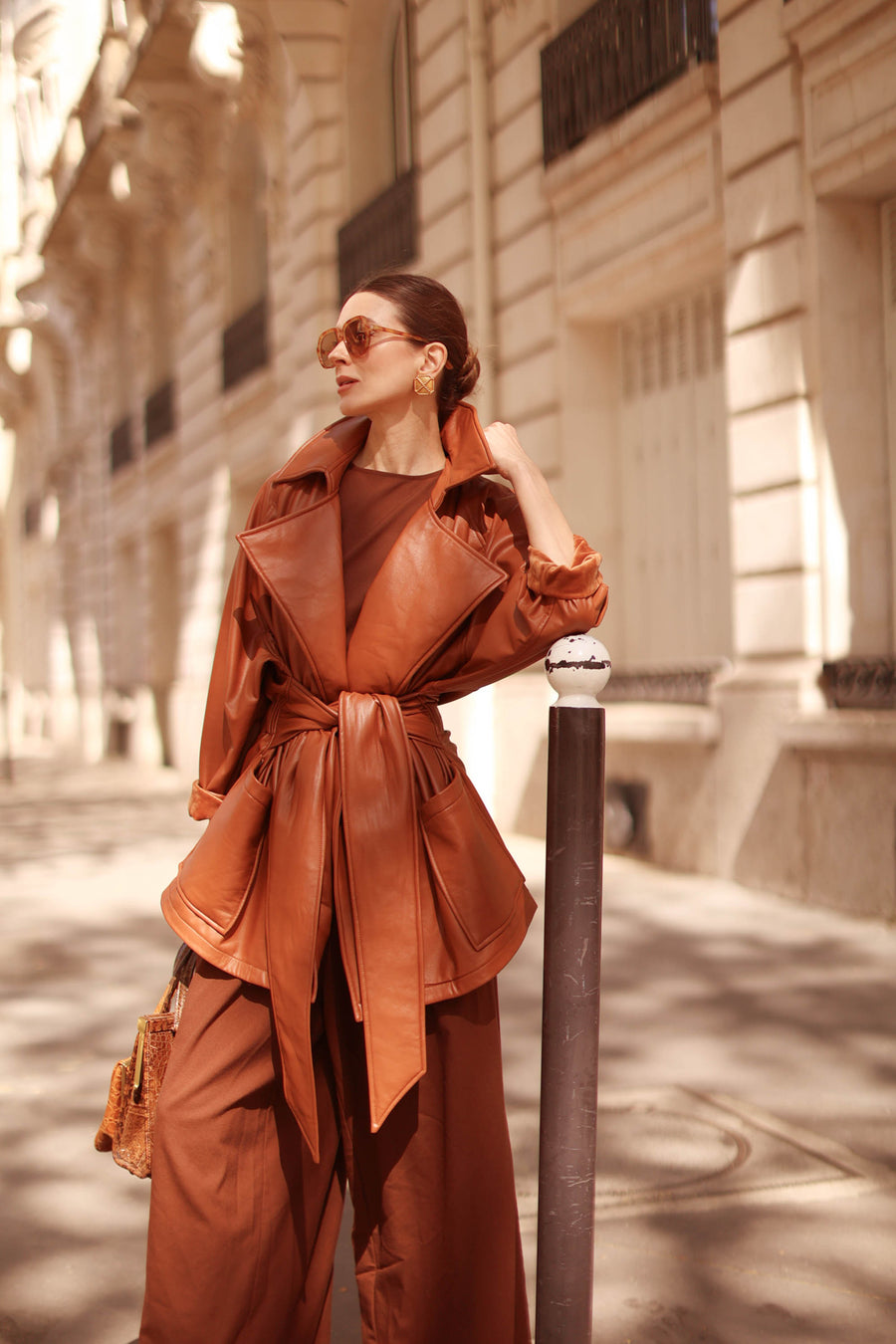 Camel Wrap Jacket
