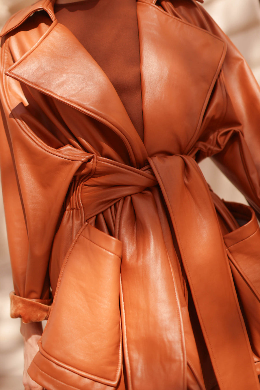 Camel Wrap Jacket