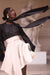 Black Foulard Silk Blouse