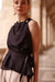 Black Orsay Blouse