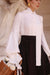 White Foulard Silk Blouse