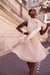 Beige Tweed Swing Dress