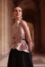Champagne Silk Orsay Blouse