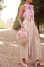  Pink Stripe Marquise Blouse 