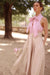  Pink Stripe Marquise Blouse 
