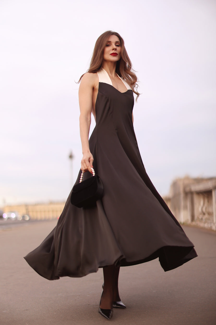 Black Garnier Dress