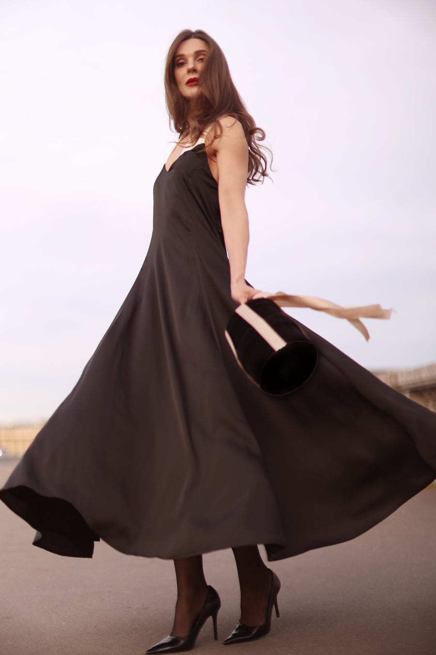 Black Garnier Dress