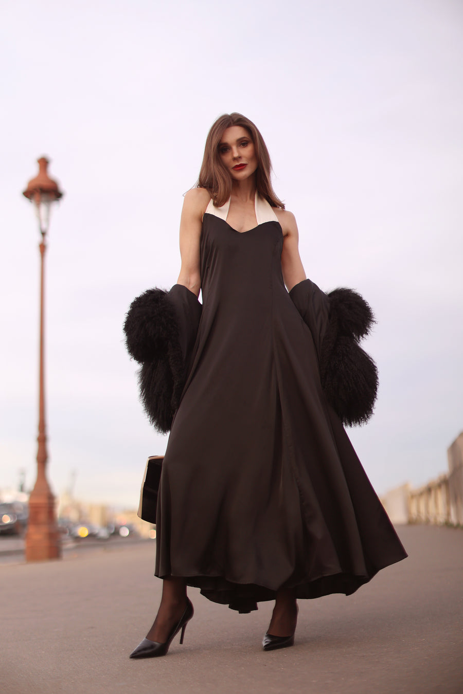 Black Garnier Dress