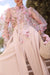 Pink Bouquet Rococo Blouse