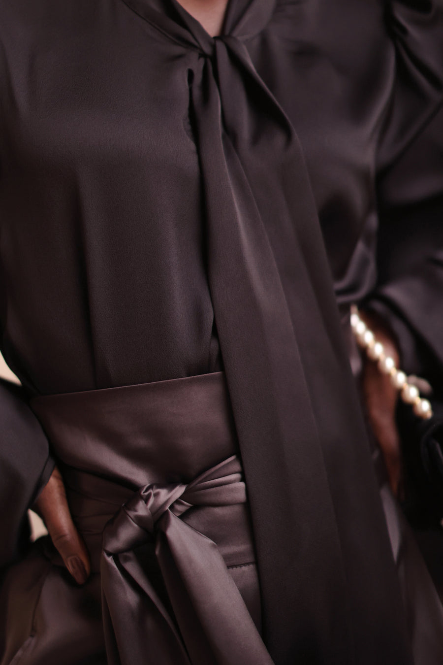 Black Baroque Blouse