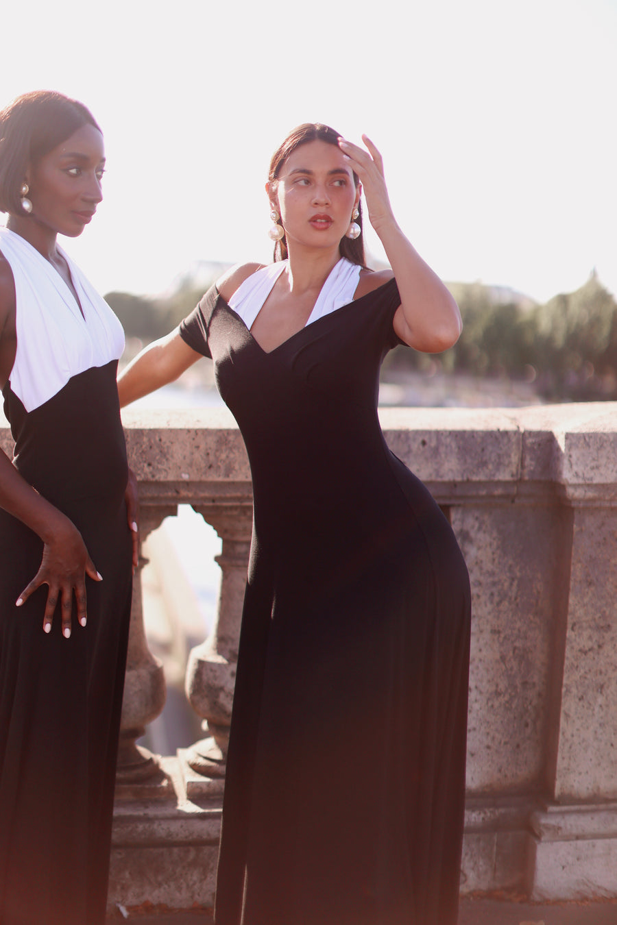 Bustier Halter Dress