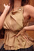  Gold Silk Orsay Blouse 
