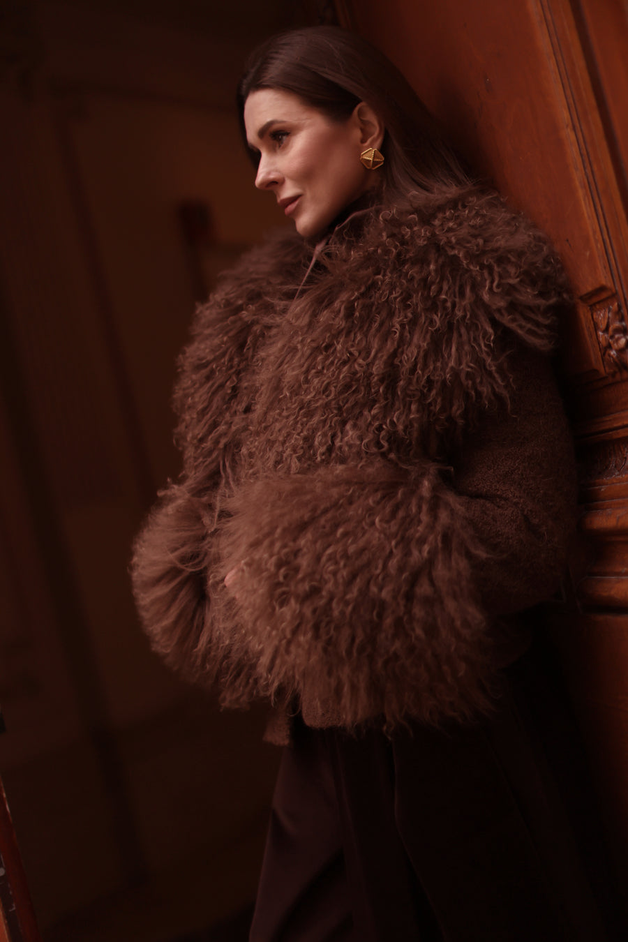 Chambord Brown Coat