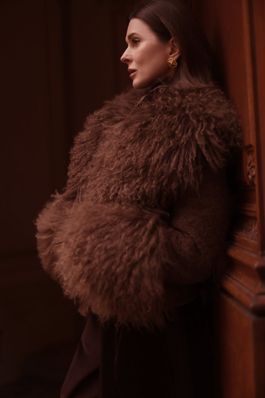 Chambord Brown Coat