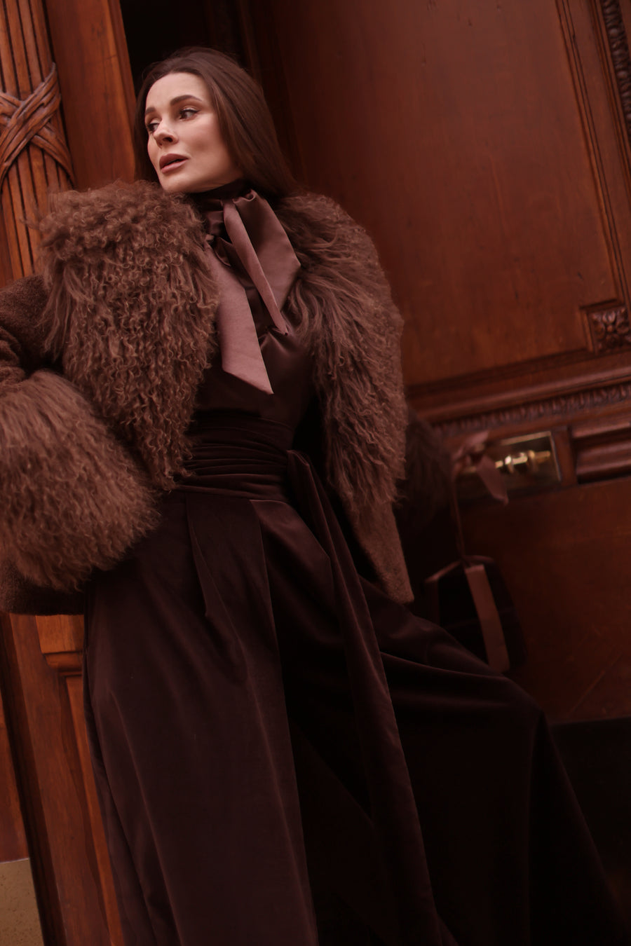Chambord Brown Coat